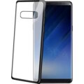 CELLY Laser TPU pouzdro - lemování s matným kovovým efektem pro Samsung Galaxy Note 8, černé