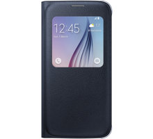 Samsung pouzdro S View EF-CG920P pro Galaxy S6 (G920), černá_1974358680