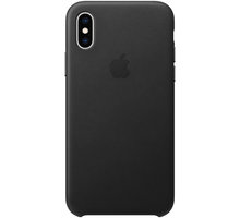 Apple kožený kryt na iPhone XS, černá_883095838