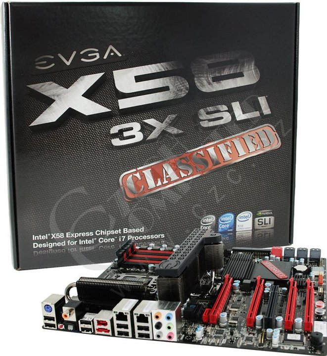 EVGA X58 SLI Classified - Intel X58_92933680