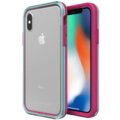 LifeProof SLAM ochranné pouzdro pro iPhone X průhledné - fialovo zelené