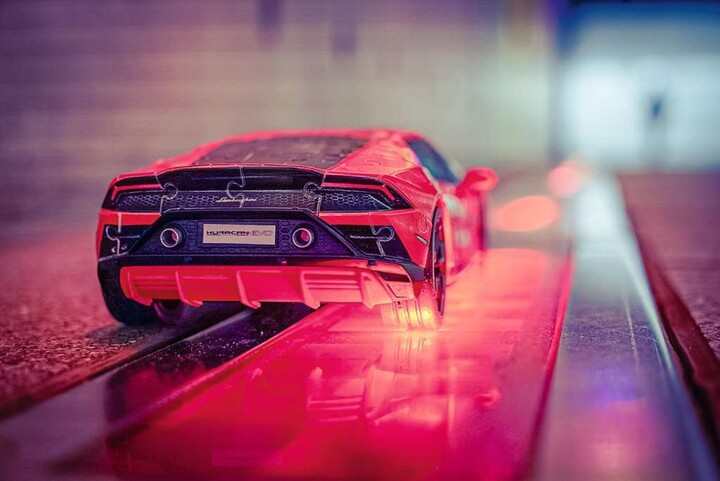 3D puzzle - Lamborghini Huracan Evo, 108 dílků_629341361