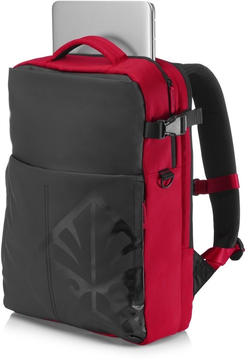 HP OMEN Gaming Backpack 17, černá/červená