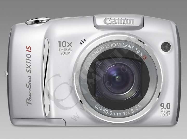 Canon PowerShot SX110 IS, stříbrný_1084741082