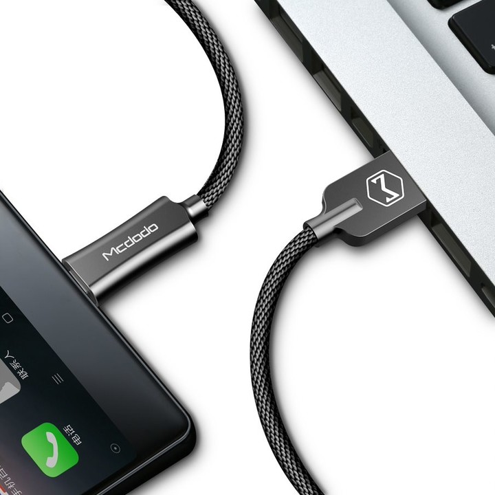 Mcdodo Knight datový kabel microUSB, 2m, černá_1292277299