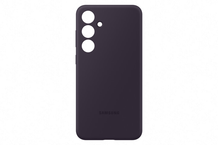 Samsung silikonový zadní kryt pro Galaxy S24+, tmavě fialová_991616167