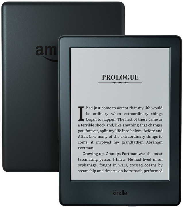 Amazon Kindle 8 Touch 2016 verze s reklamou černý/black_879938171