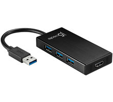 J5CREATE adapter USB3.0 na HDMI/3-port Hub (Windows/Mac) JUH450_125265930
