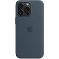 Apple Silikonový kryt s MagSafe pro iPhone 15 Pro Max, bouřkově modrá_365576750