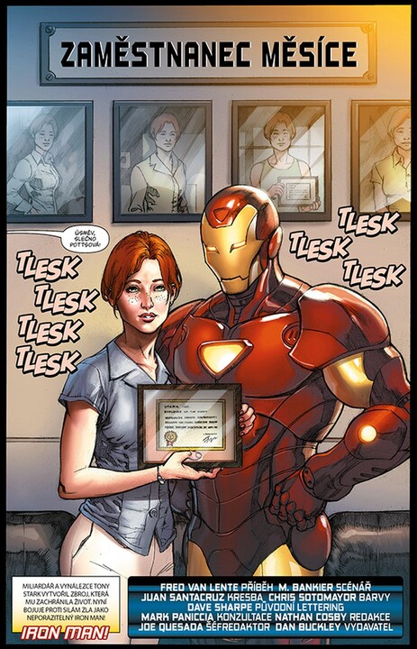 Komiks Iron Man - Hrdina ve zbroji_693207167