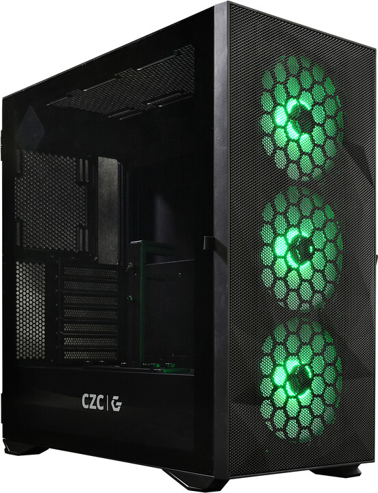 CZC.Gaming Lantern, 3x140mm ARGB, černá_395864166
