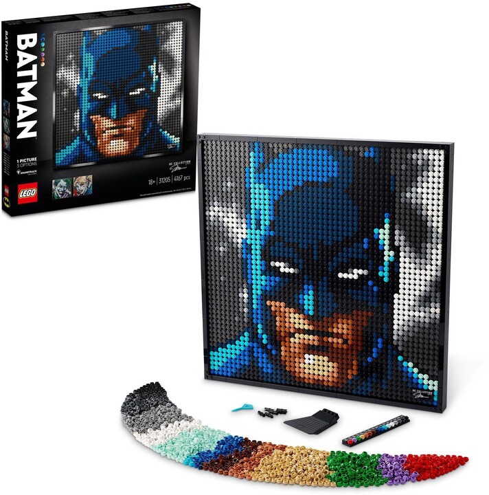 Extra výhodný balíček LEGO® Art - Kolekce Jim Lee – Batman™ 31205 Batman a Catwomen_1567387396