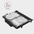 AXAGON RHD-435, kovový rámeček pro 4x 2.5&quot; nebo 2x 2.5&quot; HDD/SSD a 1x 3.5&quot; HDD do 5.25&quot; pozice_2088365000