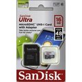 SanDisk Micro SDHC Ultra Android 16GB 48MB/s UHS-I + SD adaptér_242449837