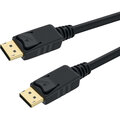 PremiumCord DisplayPort 1.3 propojovací kabel M/M, zlacené konektory, 1m