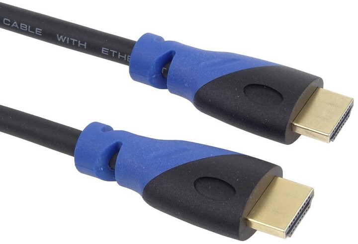 PremiumCord kabel HDMI 2.0b, M/M, 4Kx2K@60Hz, Ultra HDTV, High Speed + Ethernet, 5m