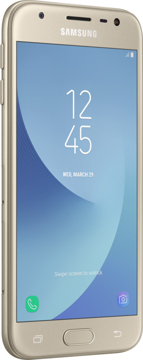 Samsung Galaxy J3 (2017), Dual Sim, LTE, 2GB/16GB, zlatá_1618423062