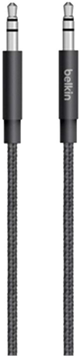 Belkin MIXIT 3,5mm Jack M/M Metallic kabel, 1,2 m, černá_1377509048