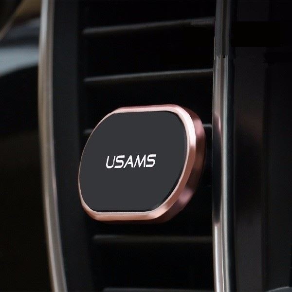 USAMS ZJ007 magnetic universal držák do auta, růžovo/zlatá_514305967
