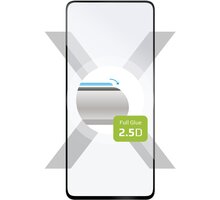 FIXED tvrzené sklo Full-Cover pro Samsung Galaxy Note 10 Lite/A81, lepení přes celý displej, černá_2073071326