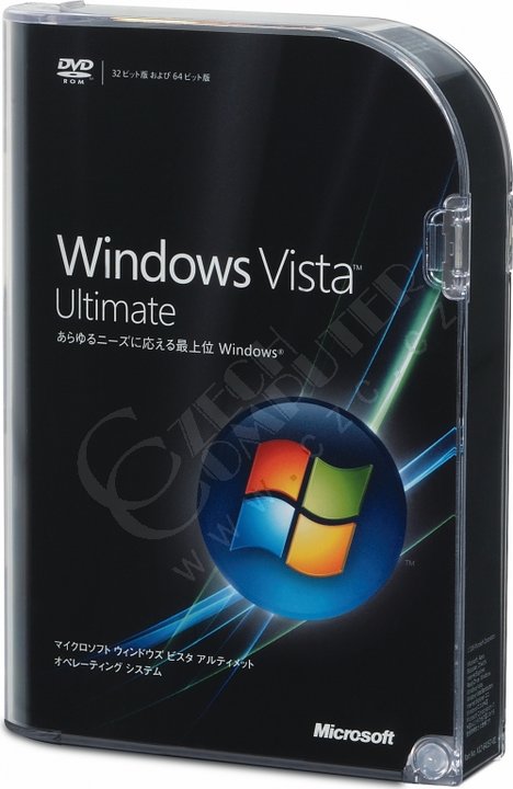 Microsoft Windows Vista Ultimate CZ DVD_709804532