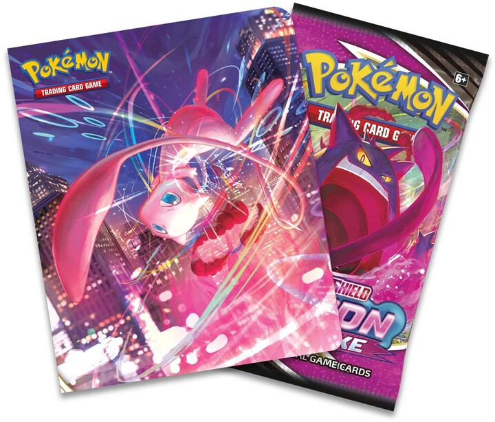 Karetní hra Pokémon TCG: Sword &amp; Shield Fusion Strike Mini Album + booster (10 karet)_1581397720