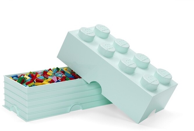 Úložný box LEGO, velký (8), aqua_73393475