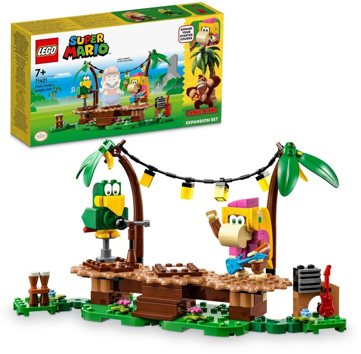 LEGO® Super Mario™ 71421 Dixie Kong a koncert v džungli – rozšiřující set_1655051814
