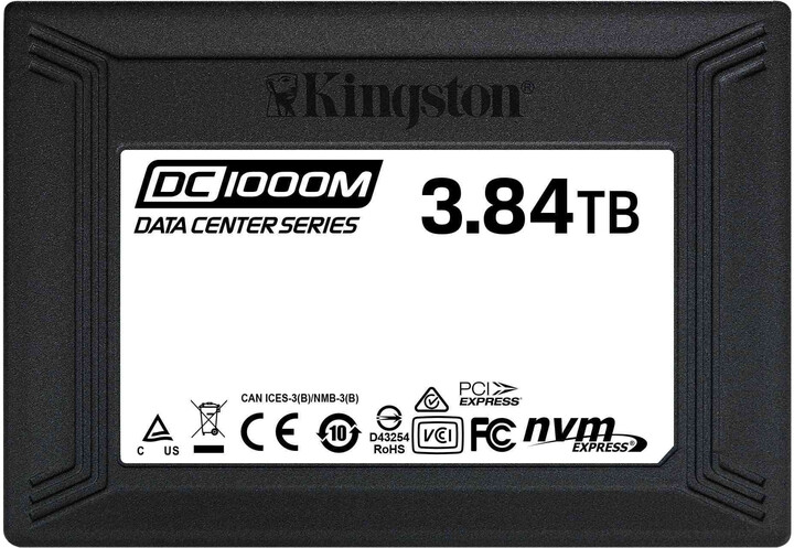 Kingston DC1000M, U.2 - 3,84TB_1395650577