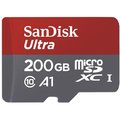 SanDisk Micro SDXC Ultra Android 200GB 100MB/s A1 UHS-I + SD adaptér_1929720951