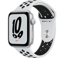 Apple Watch Nike SE GPS 44mm Silver, Pure Platinum/Black Nike Sport Band_1533990180