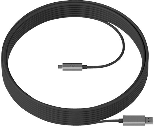 Kabel Logitech Strong, USB-A-USB-C, 10m_2129507495