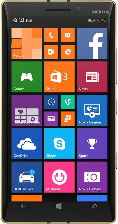Nokia Lumia 930, černá/zlatá_249745453