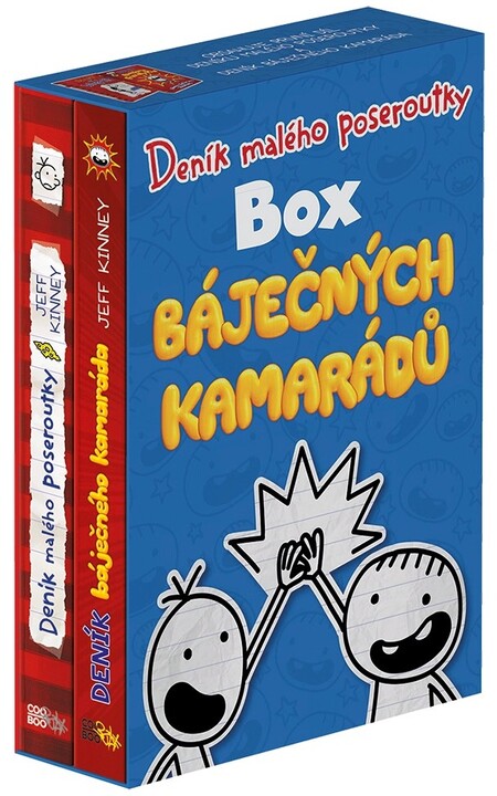 Kniha Deník malého poseroutky - Box báječných kamarádů, box_1516652165