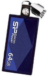 Silicon Power Touch 810 64GB, modrá_665566171