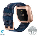 Google Fitbit Versa 2 Special Edition (NFC) - Navy &amp; Pink Woven_1679893616