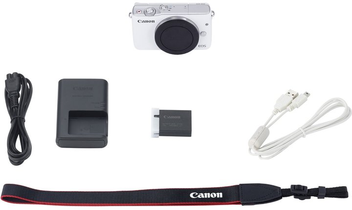 Canon EOS M10, tělo, bílá_880734143