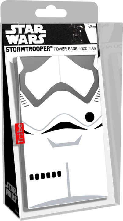 Tribe Star Wars Stormtrooper 4000mAh Power Bank - Bílá_1243256592
