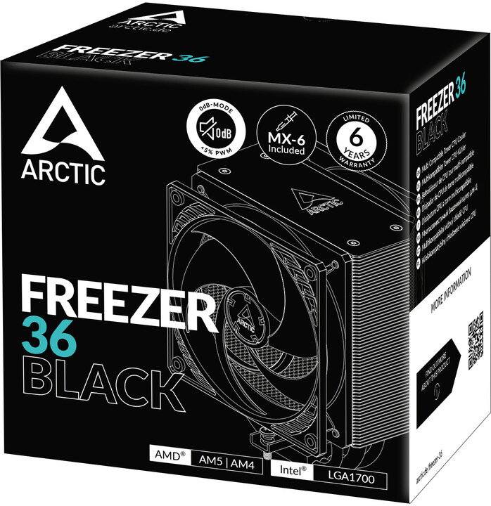 Arctic Freezer 36, černá_105082786