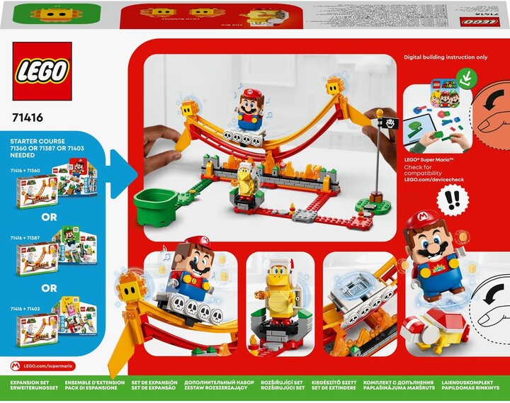 LEGO® Super Mario™ 71416 Lávová vlna - rozšiřující set_1016014457