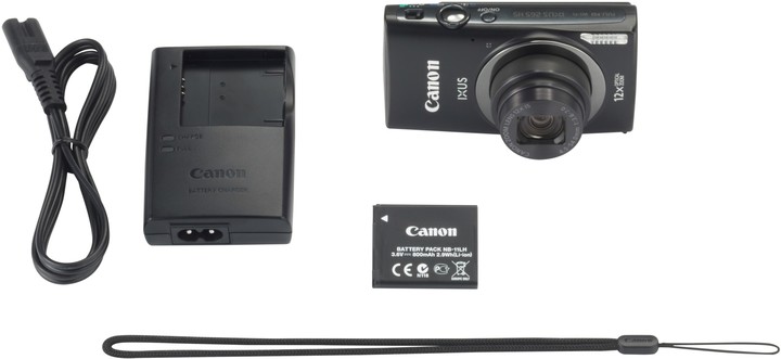 Canon IXUS 265 HS, černá_1790460445