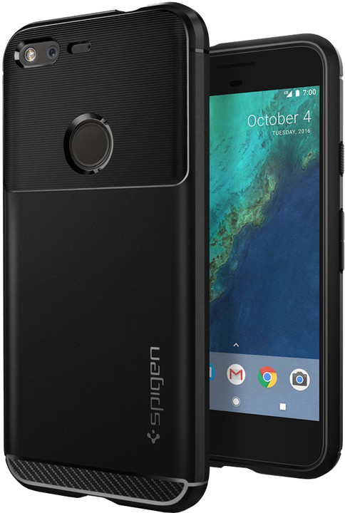 Spigen Rugged Armor pro Google Pixel, černá_407576800