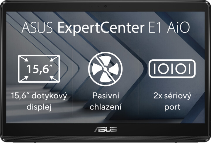 ASUS ExpertCenter E1 AiO (E1600), černá_443750616