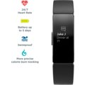 Google Fitbit Inspire HR, černá_416246359