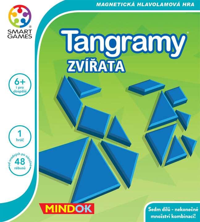 Desková hra Mindok SMART - Tangramy: Zvířata_1664736874
