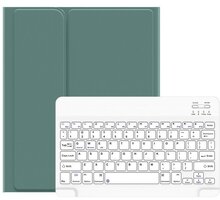 Usams ochranný kryt s klávesnicí BH655 pro Apple iPad Air 10.9&quot;, zelená/bílá_1067830600