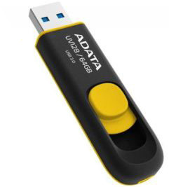 ADATA UV128 64GB žlutá