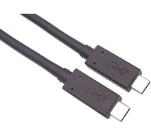PremiumCord kabel USB4™ / Thunderbolt 3, USB 4.0, 8K@60Hz, PD 100W, 0.5m ku4cx05bk