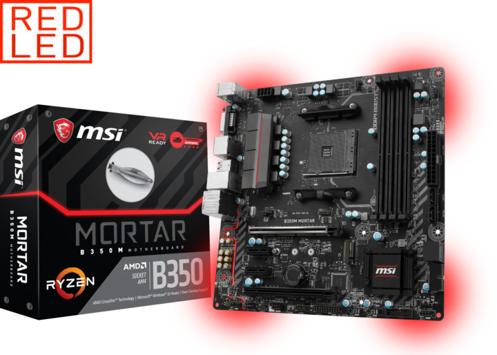 MSI B350M MORTAR - AMD B350_31226312