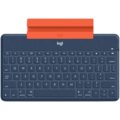 Logitech klávesnice k tabletu Keys-To-Go, bluetooth, holandština/angličtina, modrá_2025907119